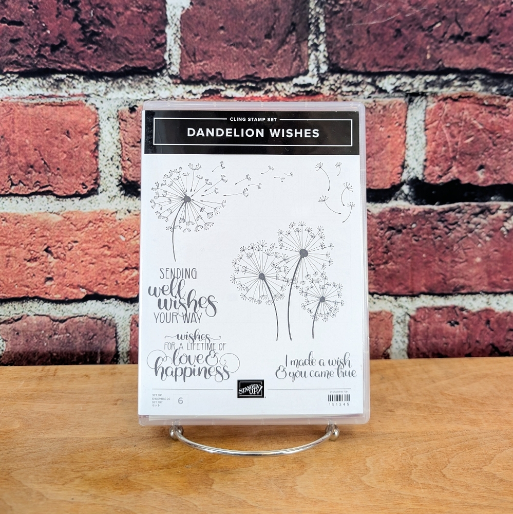 Stampin' Up Dandelion Wishes Stamp Set, New